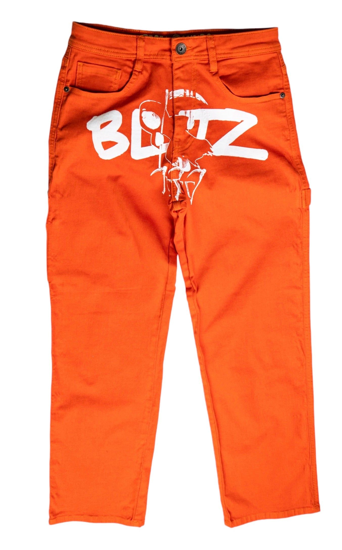 Blitz Orange Carpenter Pants
