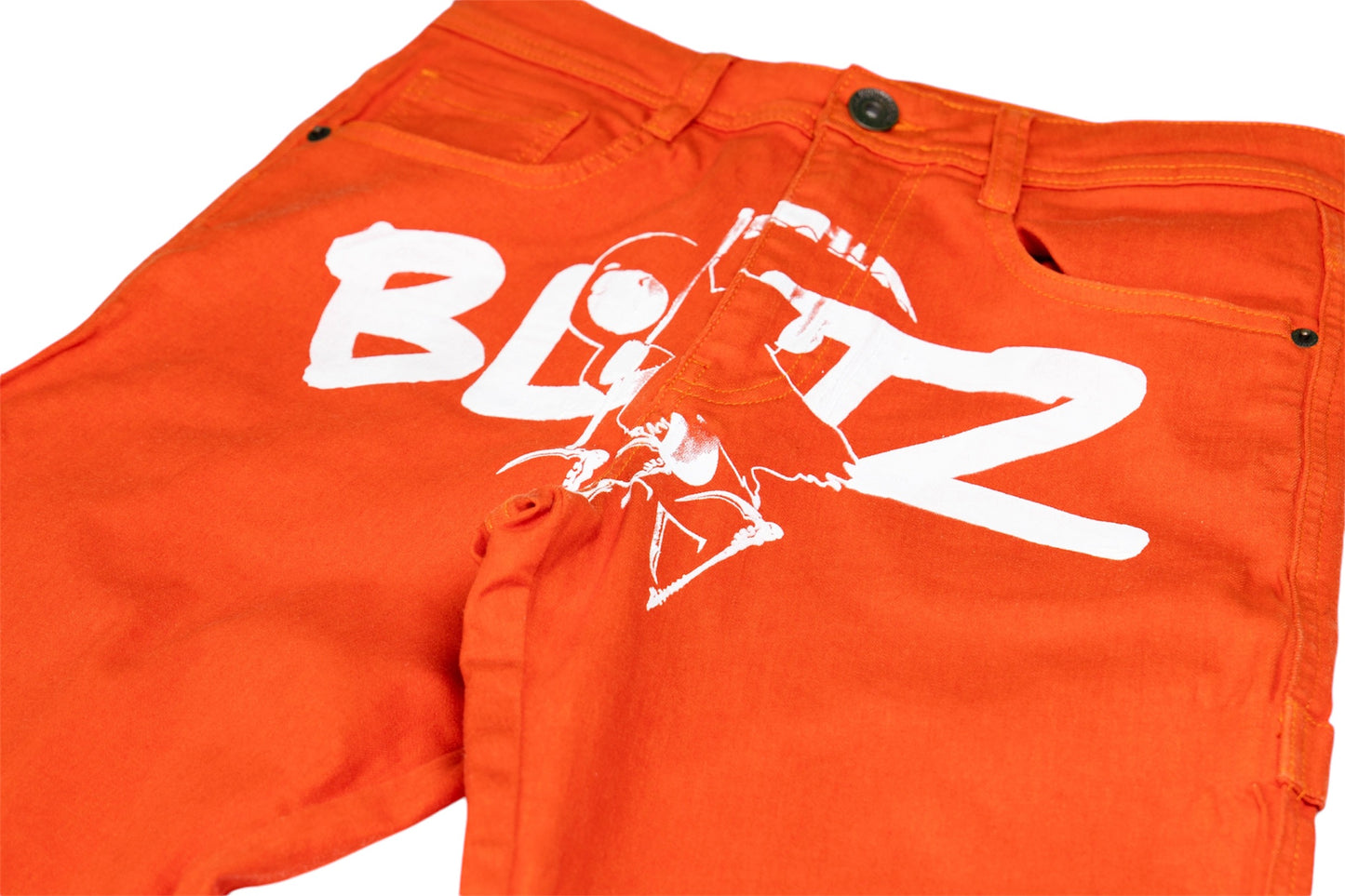 Blitz Orange Carpenter Pants