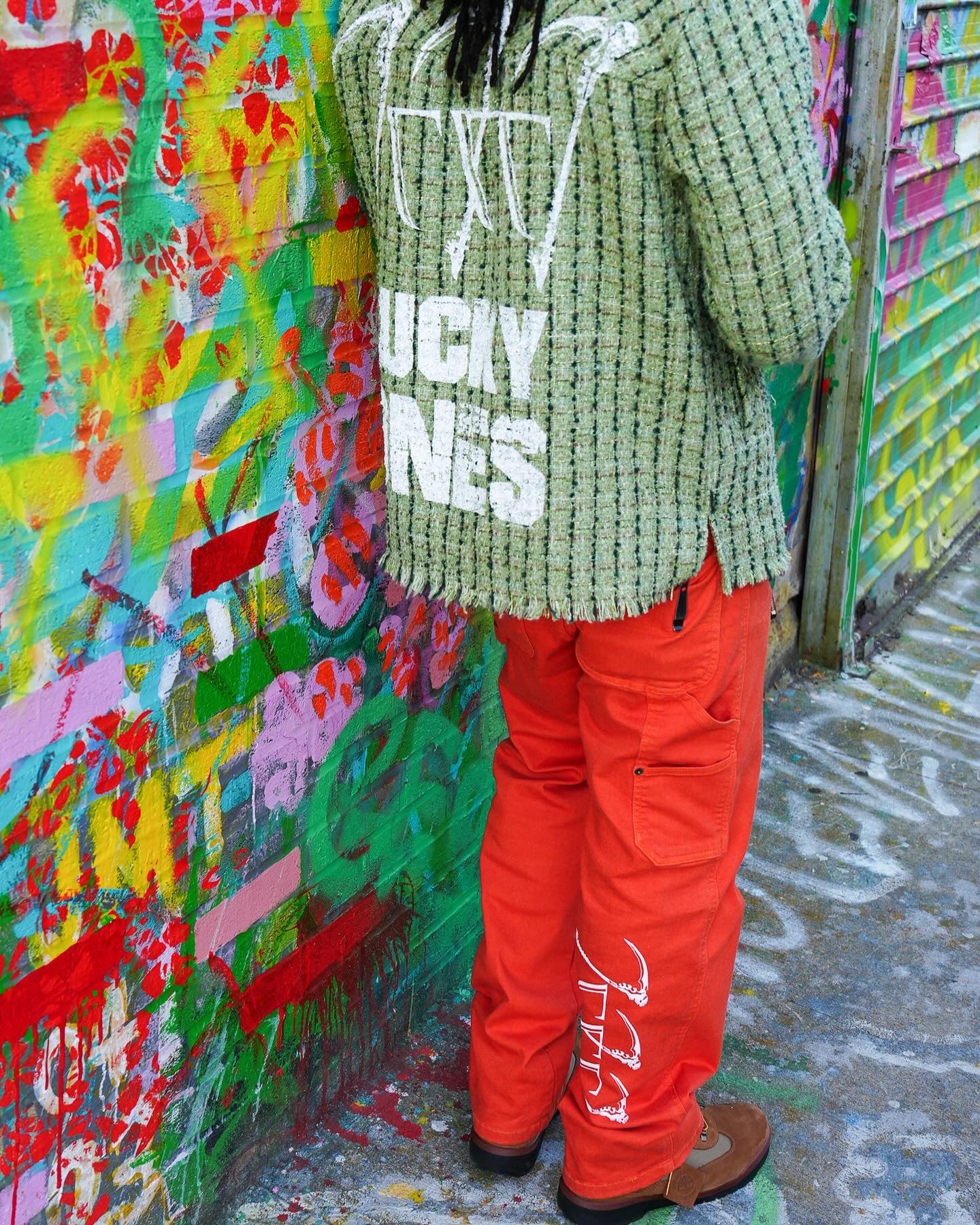 Blitz Orange Carpenter Pants
